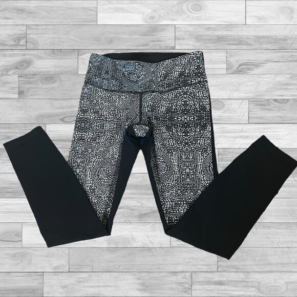 Lululemon Wunder Under Pant *Full-On Luon Bead Envy Silver Spoon Muti Sz 4 - Picture 4 of 8